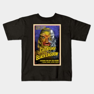The Creature from the Black Lagoon Kids T-Shirt